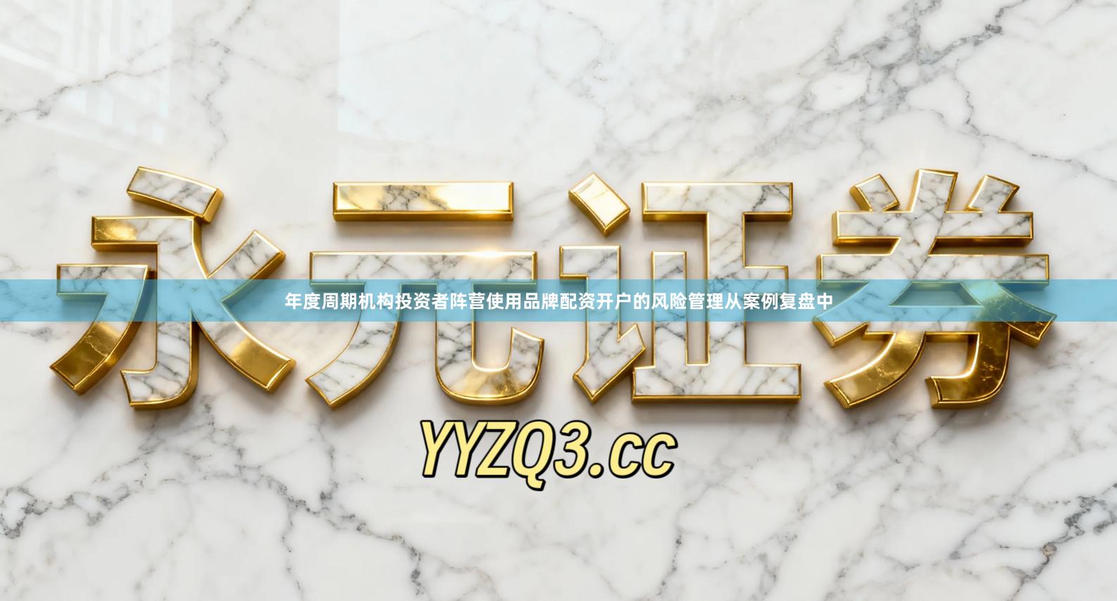 年度周期机构投资者阵营使用品牌配资开户的风险管理从案例复盘中